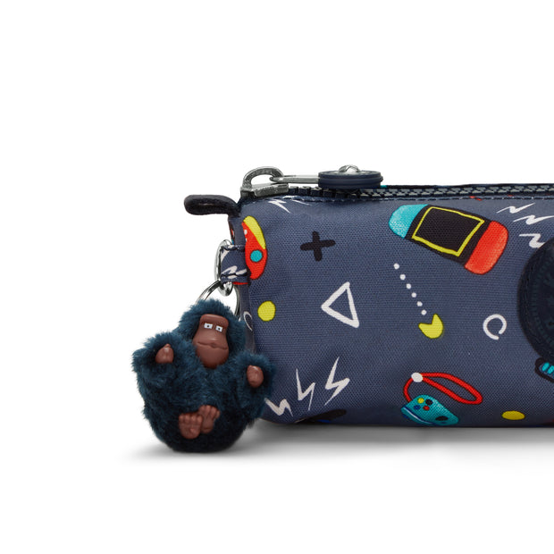 Kipling Medium Pencase Female Gaming Grey Freedom