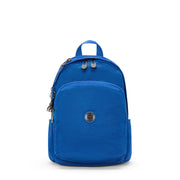 KIPLING Medium Backpack Female Satin Blue Delia