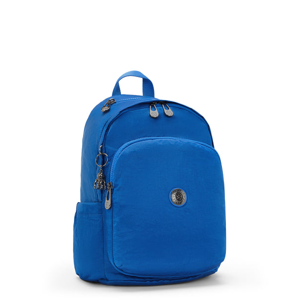 KIPLING Medium Backpack Female Satin Blue Delia