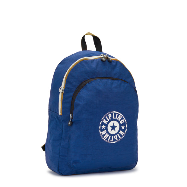 Kipling Large Backpack Unisex Deep Sky Blue C Curtis L