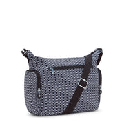 KIPLING Large Crossbody Bag with Adjustable Straps Female Signature Print Gabb  -  I6525-DD2