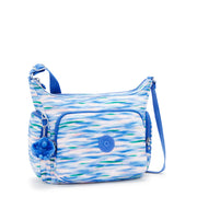 KIPLING Large Crossbody Bag with Adjustable Straps Female Diluted Blue Gabb