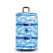 KIPLING Large wheeled luggage Female Diluted Blue Aviana L