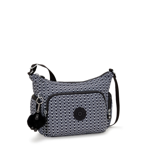 KIPLING Medium Crossbody Bag with Adjustable Straps Female Signature Print Gabb S