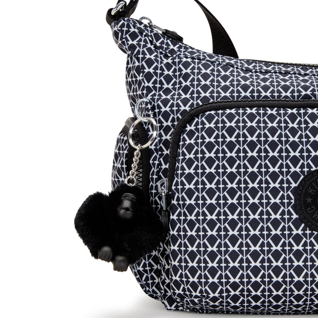 KIPLING Medium Crossbody Bag with Adjustable Straps Female Signature Print Gabb S  -  I6607-DD2