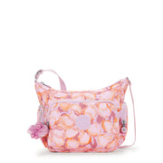 KIPLING Medium Crossbody Bag with Adjustable Straps Female Floral Powder Gabb S