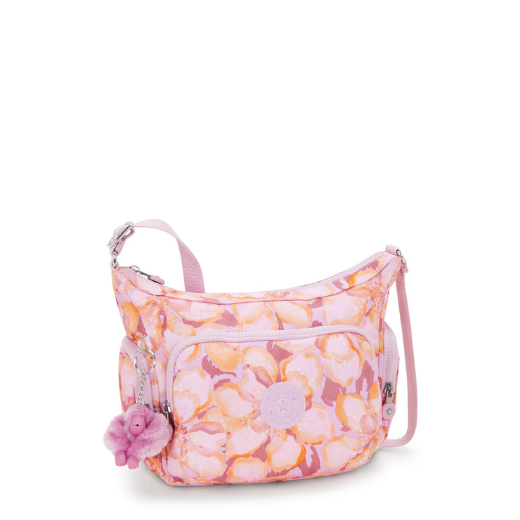 KIPLING Medium Crossbody Bag with Adjustable Straps Female Floral Powder Gabb S  -  I6607-ES4