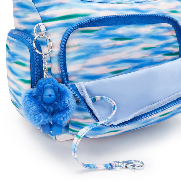 KIPLING Medium Crossbody Bag with Adjustable Straps Female Diluted Blue Gabb S