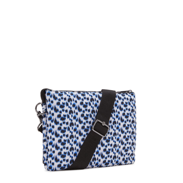 KIPLING Medium crossbody (with removable strap) Female Curious Leopard Riri L