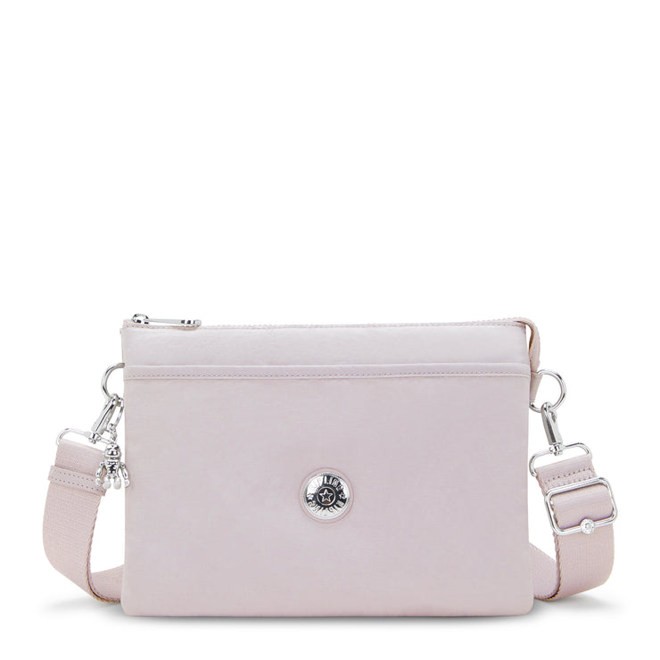 KIPLING Medium crossbody (with removable strap) Female Gleam Silver Riri L