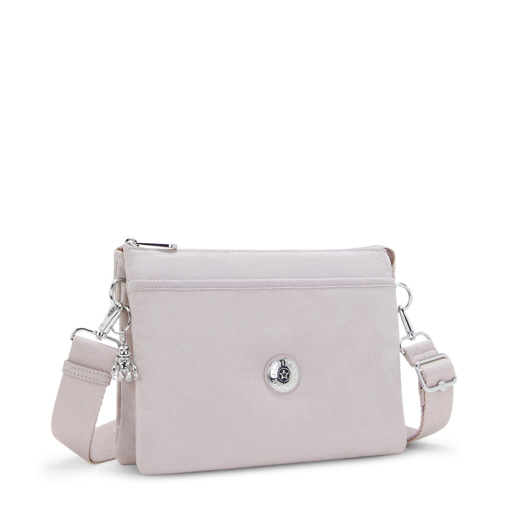 KIPLING Medium crossbody (with removable strap) Female Gleam Silver Riri L  -  I6679-K6G