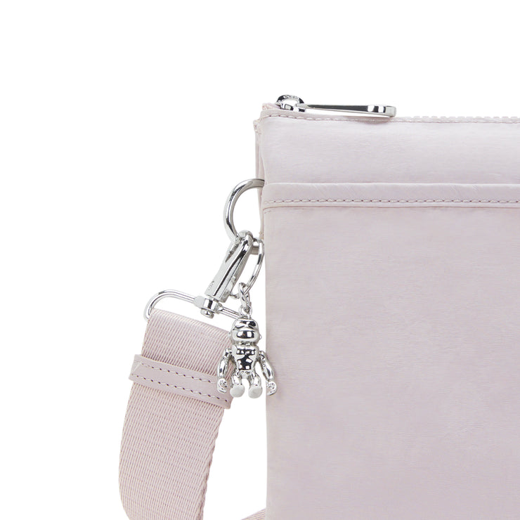 KIPLING Medium crossbody (with removable strap) Female Gleam Silver Riri L