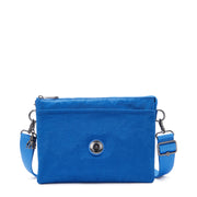 KIPLING Medium crossbody (with removable strap) Female Satin Blue Riri L