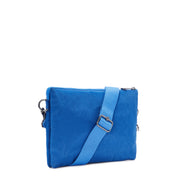 KIPLING Medium crossbody (with removable strap) Female Satin Blue Riri L  -  I6679-S9H