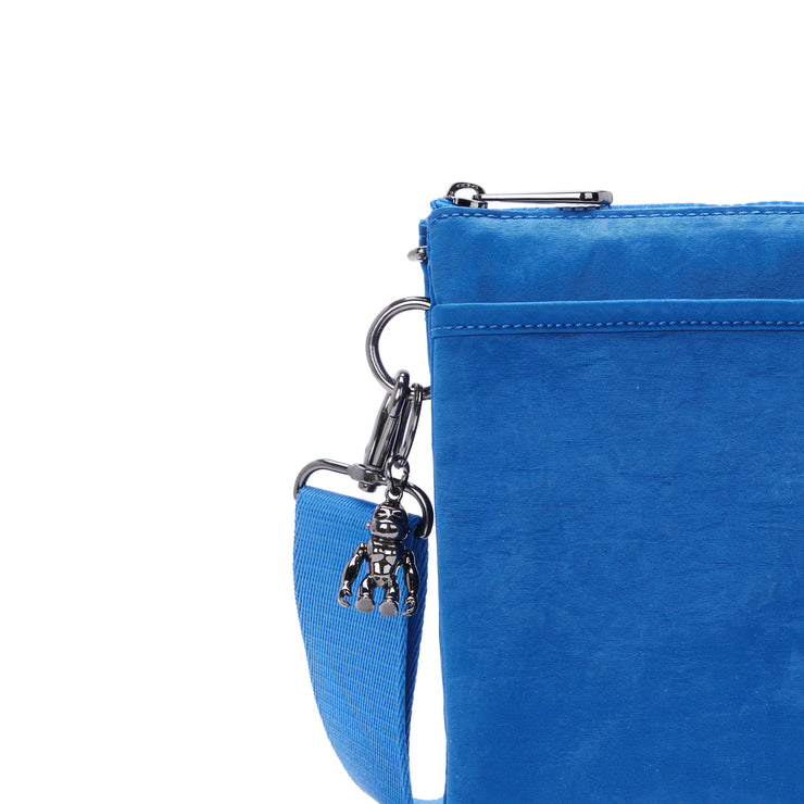 KIPLING Medium crossbody (with removable strap) Female Satin Blue Riri L  -  I6679-S9H