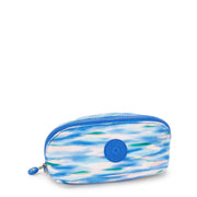 KIPLING Small Toiletry Bag with Pockets Female Diluted Blue Mirko S
