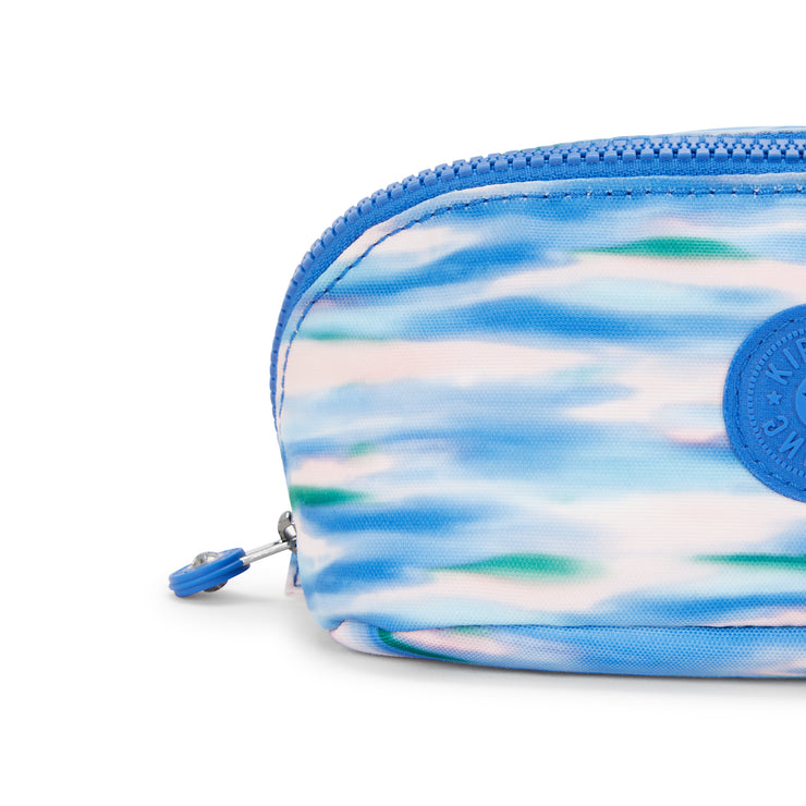 KIPLING Small Toiletry Bag with Pockets Female Diluted Blue Mirko S