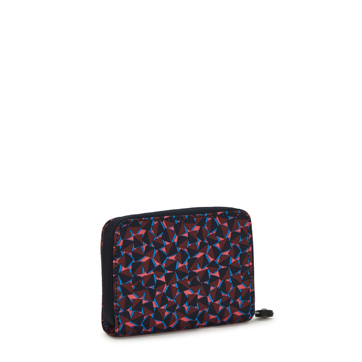 Kipling Medium Wallet Female Happy Squares Money Love