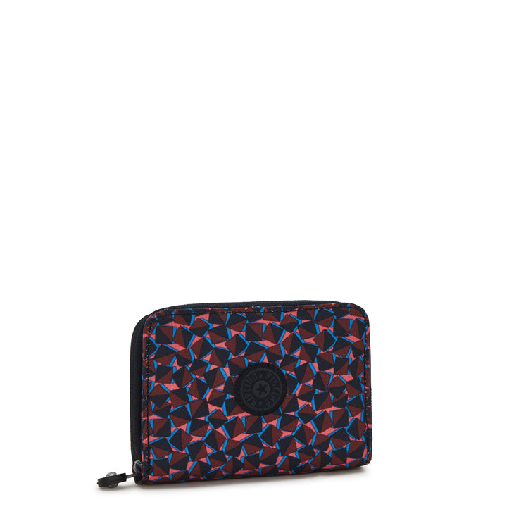 Kipling Medium Wallet Female Happy Squares Money Love