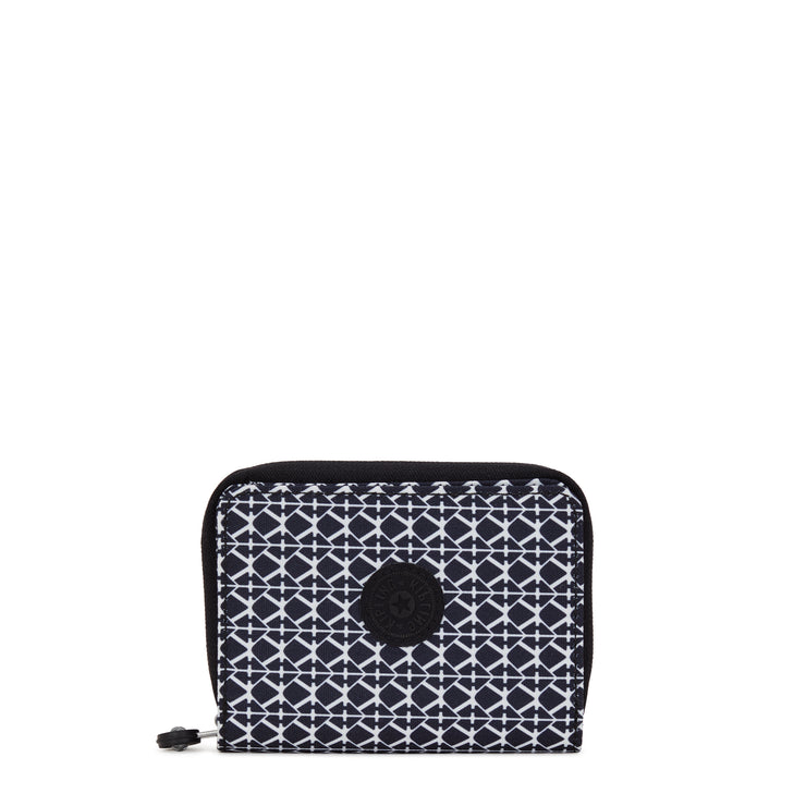 KIPLING Medium wallet Female Signature Print Money Love