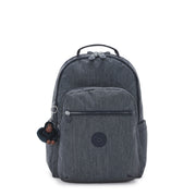 KIPLING Large backpack (with laptop compartment) Unisex Marine Navy Seoul Lap