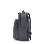 KIPLING Large backpack (with laptop compartment) Unisex Marine Navy Seoul Lap