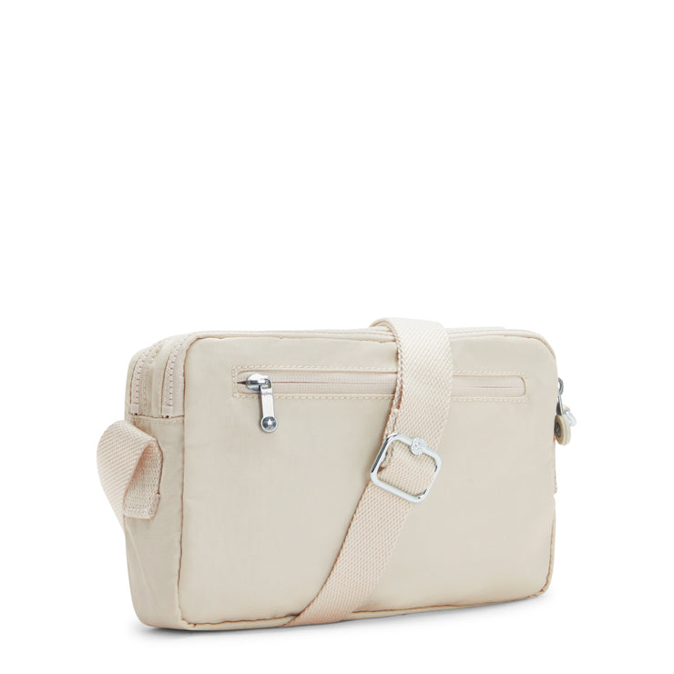 KIPLING Medium crossbody Female Beige Pearl Abanu M