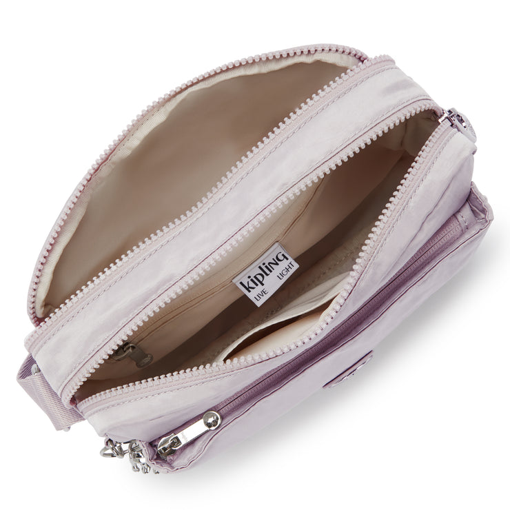 KIPLING Medium crossbody Female Gleam Silver Abanu M