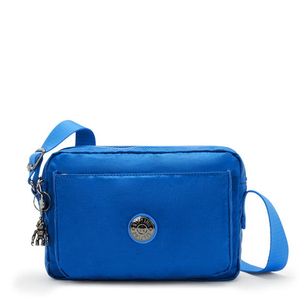 KIPLING Medium crossbody Female Satin Blue Abanu M