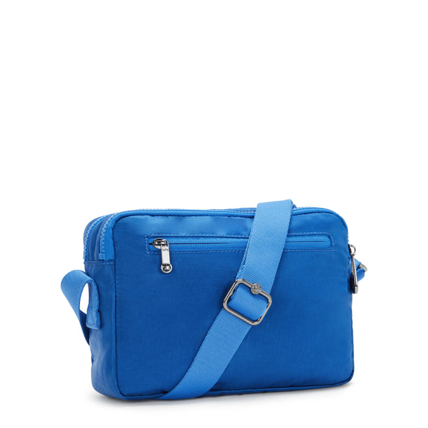 KIPLING Medium crossbody Female Satin Blue Abanu M  -  I6847-S9H