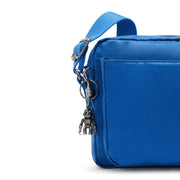 KIPLING Medium crossbody Female Satin Blue Abanu M