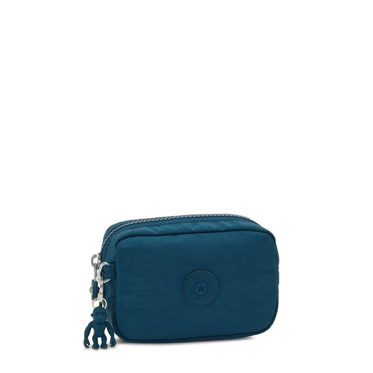 Kipling Small Pouch Female Cosmic Emerald Gleam S