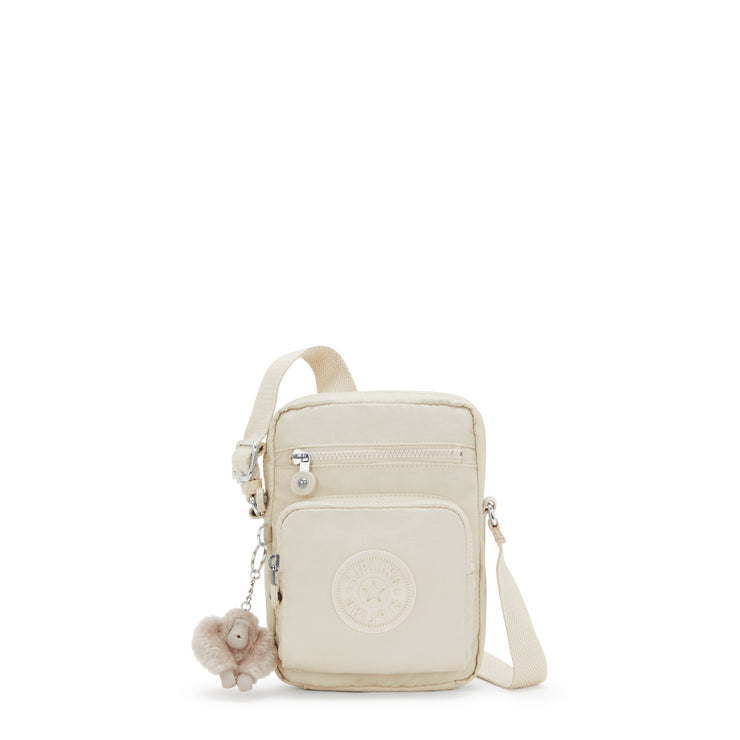 KIPLING Small Crossbody with Adjustable Straps Female Beige Pearl Gunne