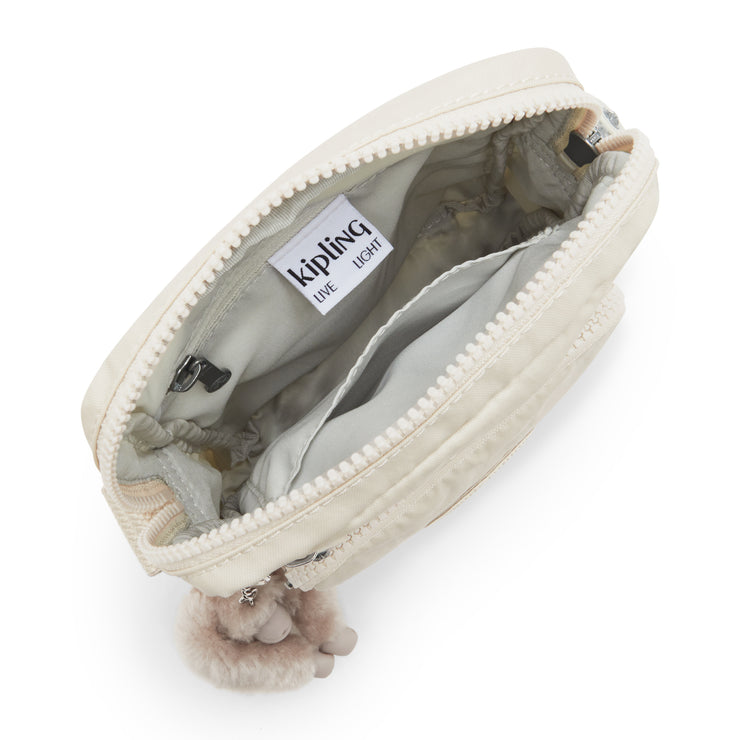 KIPLING Small Crossbody with Adjustable Straps Female Beige Pearl Gunne  -  I6992-3KA