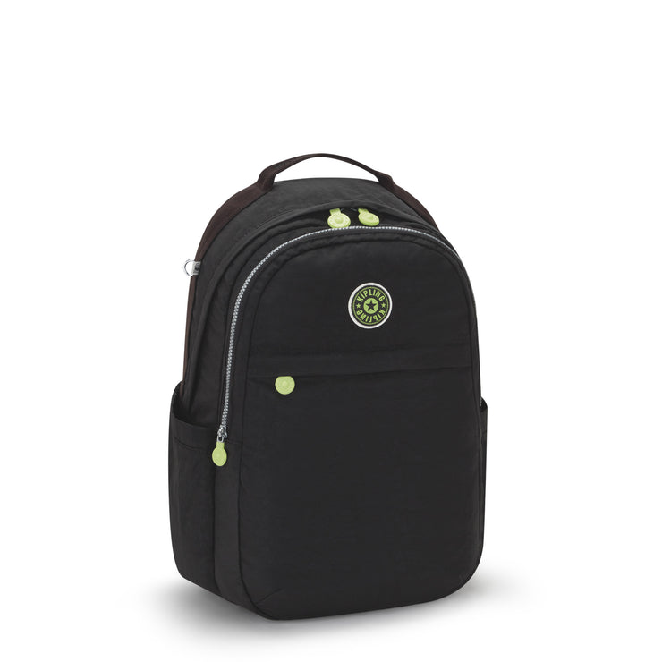 Kipling Large Backpack Unisex New Valley Black Xavi