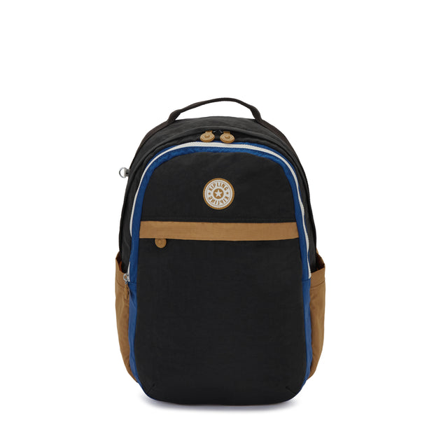 KIPLING Large Backpack Female Duo Blue Beige Xavi