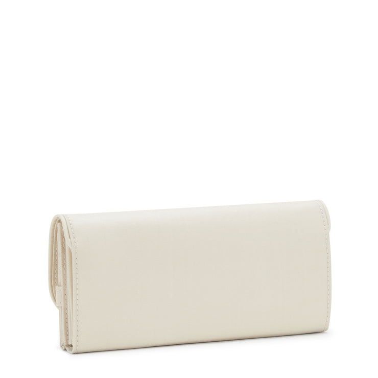 KIPLING Large Wallet Female Beige Pearl Money Land