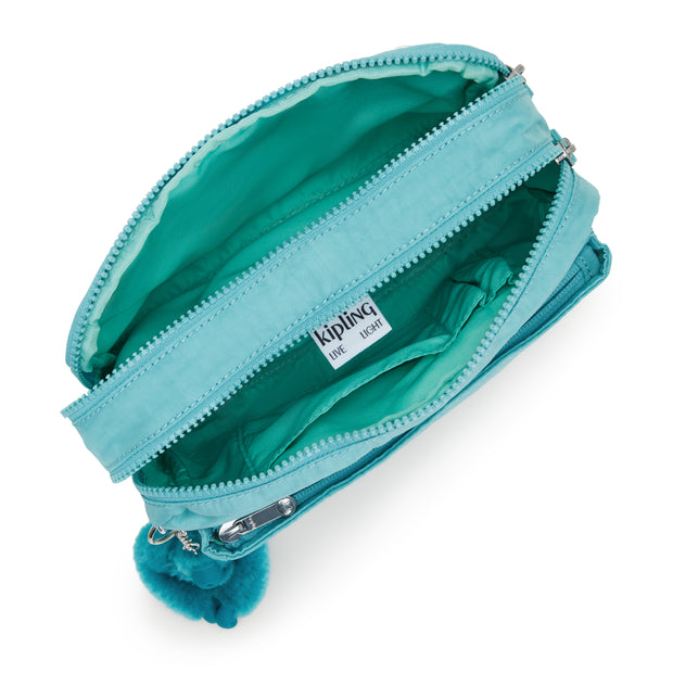 KIPLING Medium crossbody Female Deepest Aqua Abanu M  -  I7076-T6E