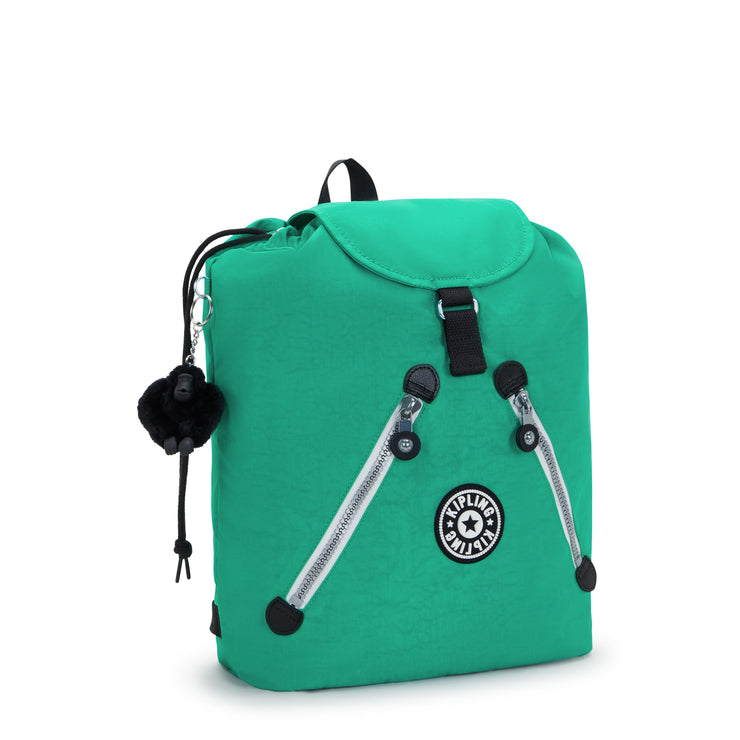 KIPLING Medium backpack Unisex Rapid Green New Fundamental L  -  I7094-AG4