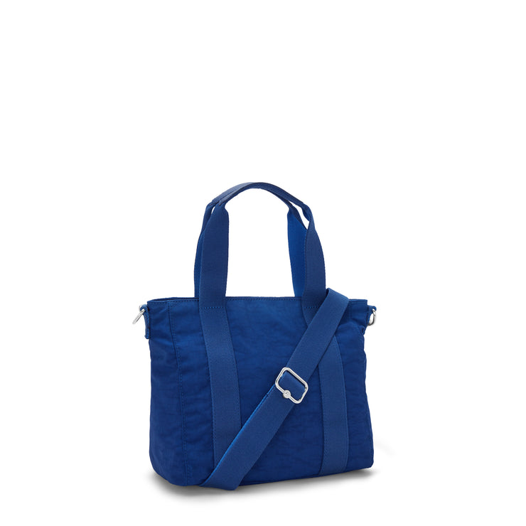 Kipling Small Tote (With Removable Shoulderstrap) Female Deep Sky Blue Asseni Mini