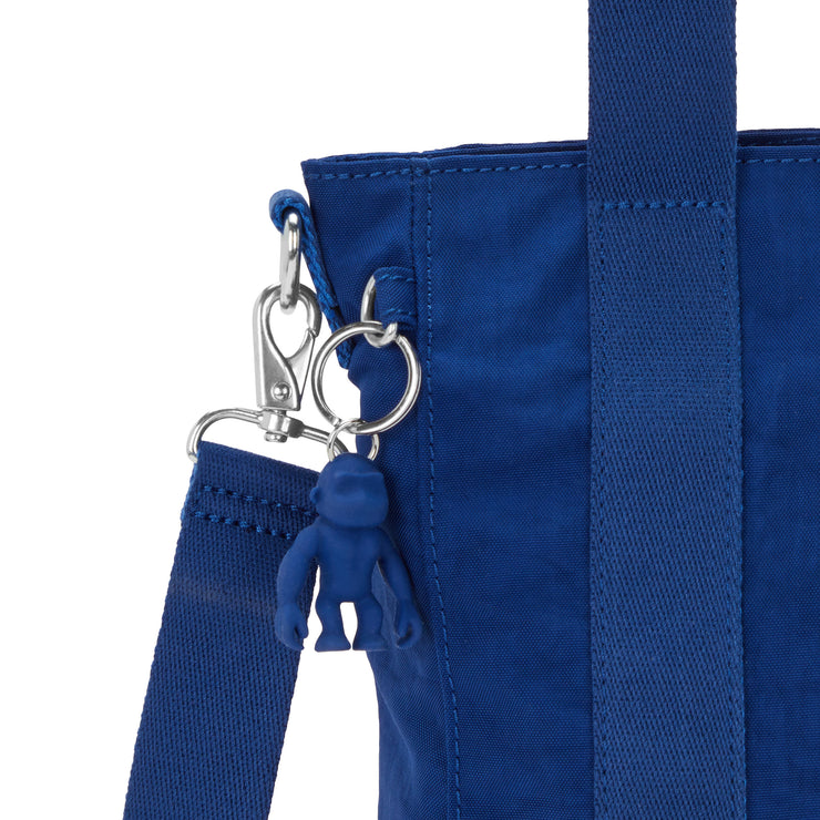 Kipling Small Tote (With Removable Shoulderstrap) Female Deep Sky Blue Asseni Mini