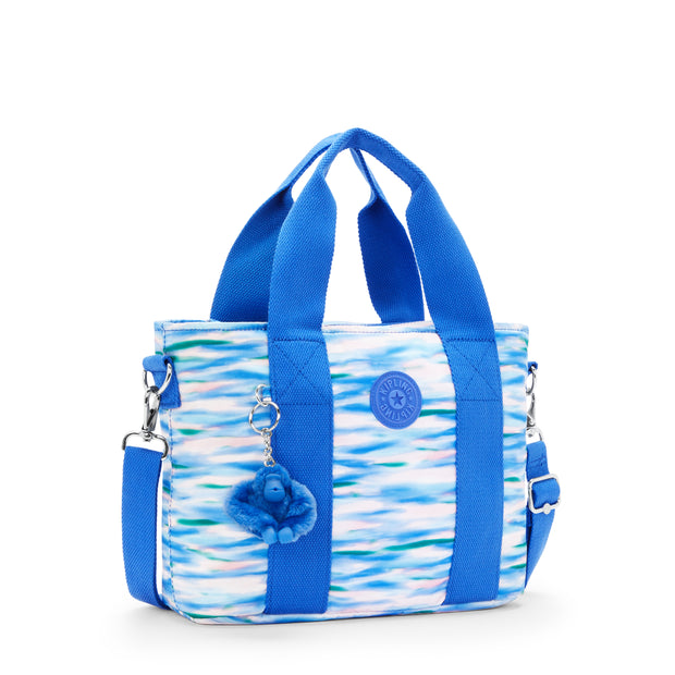 KIPLING Medium tote (with removable shoulderstrap) Female Diluted Blue Minta M