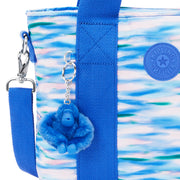 KIPLING Medium tote (with removable shoulderstrap) Female Diluted Blue Minta M