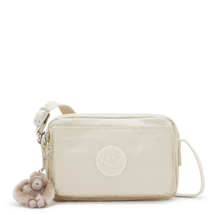 KIPLING Small crossbody Female Beige Pearl Abanu