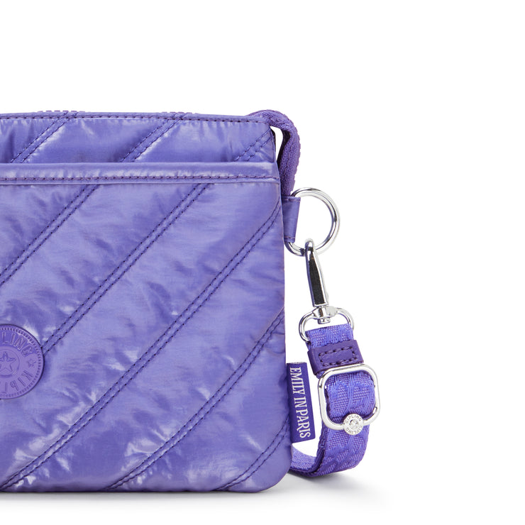 KIPLING Small crossbody (with removable strap) Female Glossy Lilac Riri