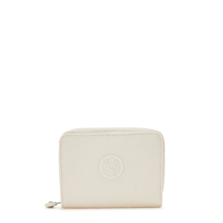 KIPLING Medium Wallet Female Beige Pearl Money Love