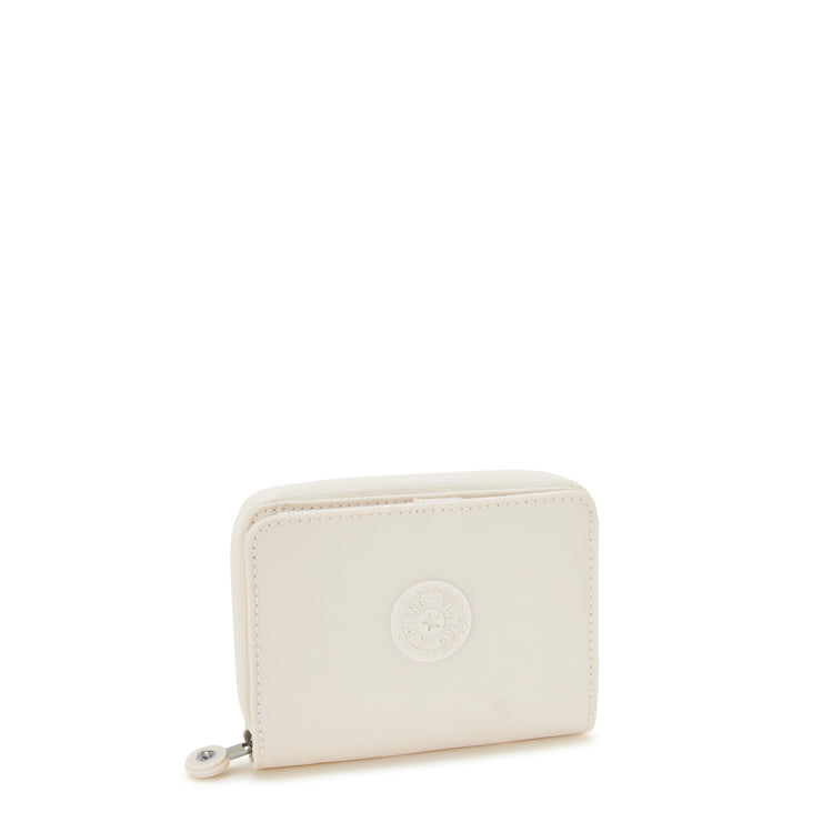 KIPLING Medium Wallet Female Beige Pearl Money Love