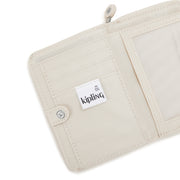 KIPLING Medium Wallet Female Beige Pearl Money Love