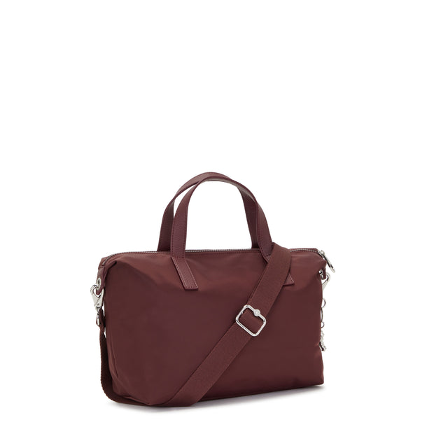 Kipling Small Tote Female Deep Aubergine Kala Mini