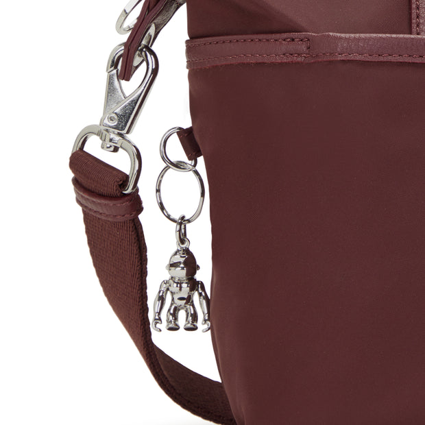Kipling Small Tote Female Deep Aubergine Kala Mini